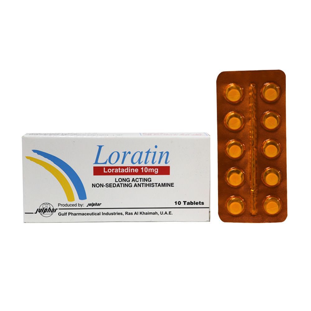 Loratin 10 mg Tablet 10&#039;s