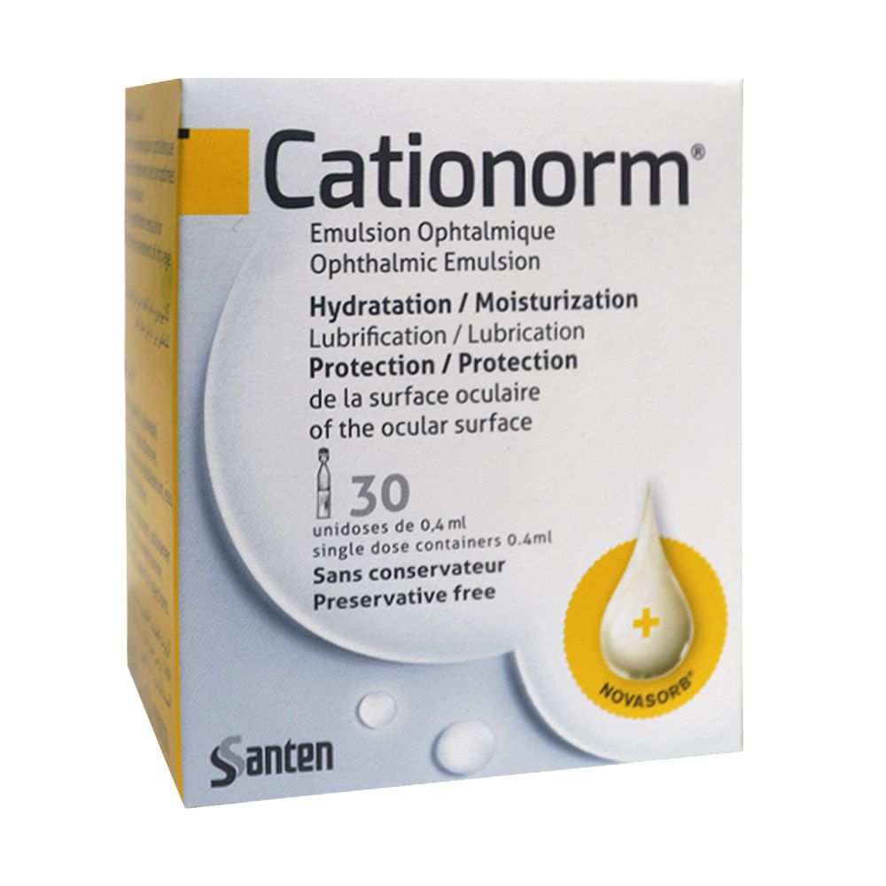 Cationorm Ophthalmic Emulsion 30&#039;s