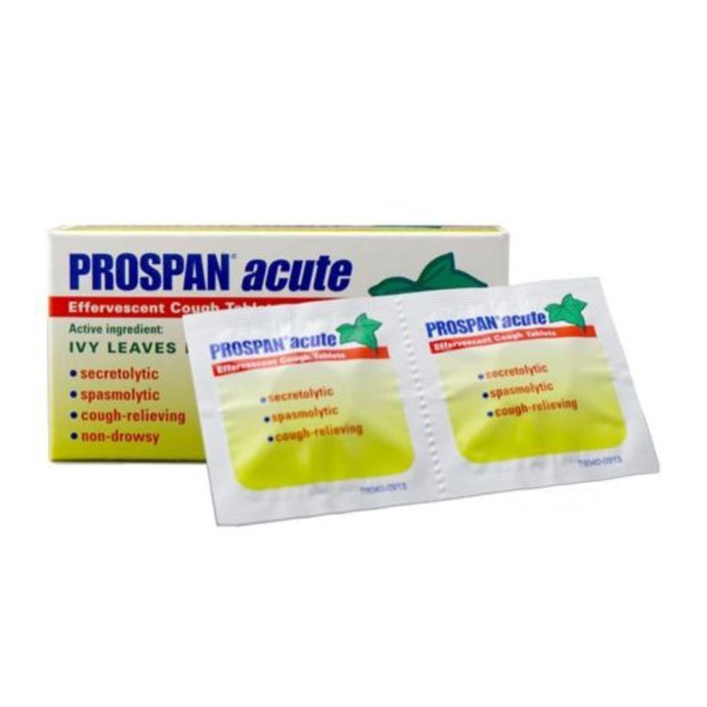 Prospan Acute Effervescent Tablets 20&#039;s