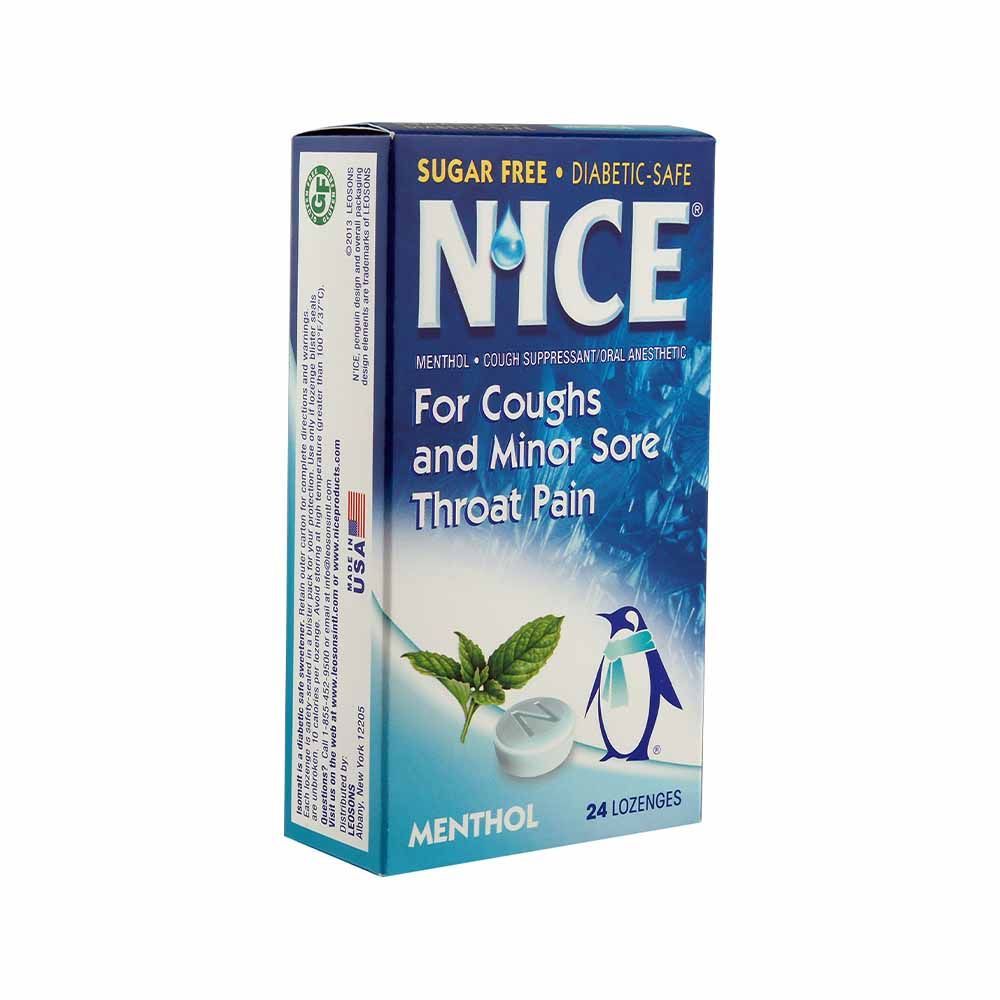 Nice Menthol Lozenges 24&#039;s