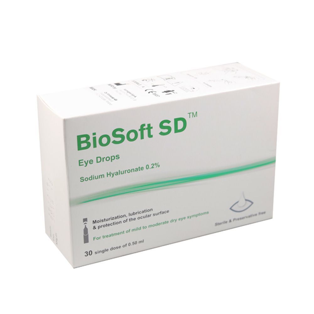 Biosoft SD Eye Drops 0.5 mL 30&#039;s