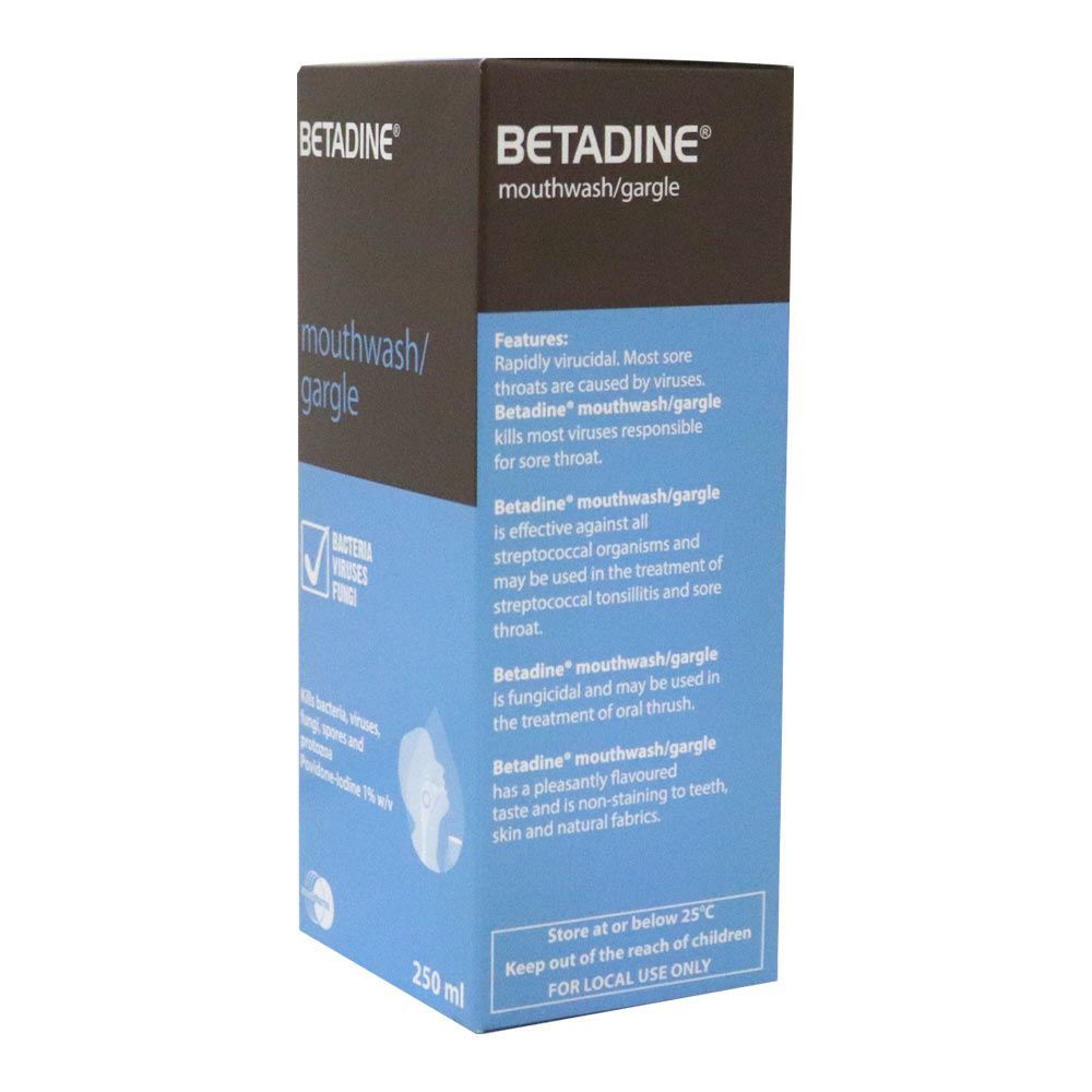 Betadine Mouthwash/Gargle