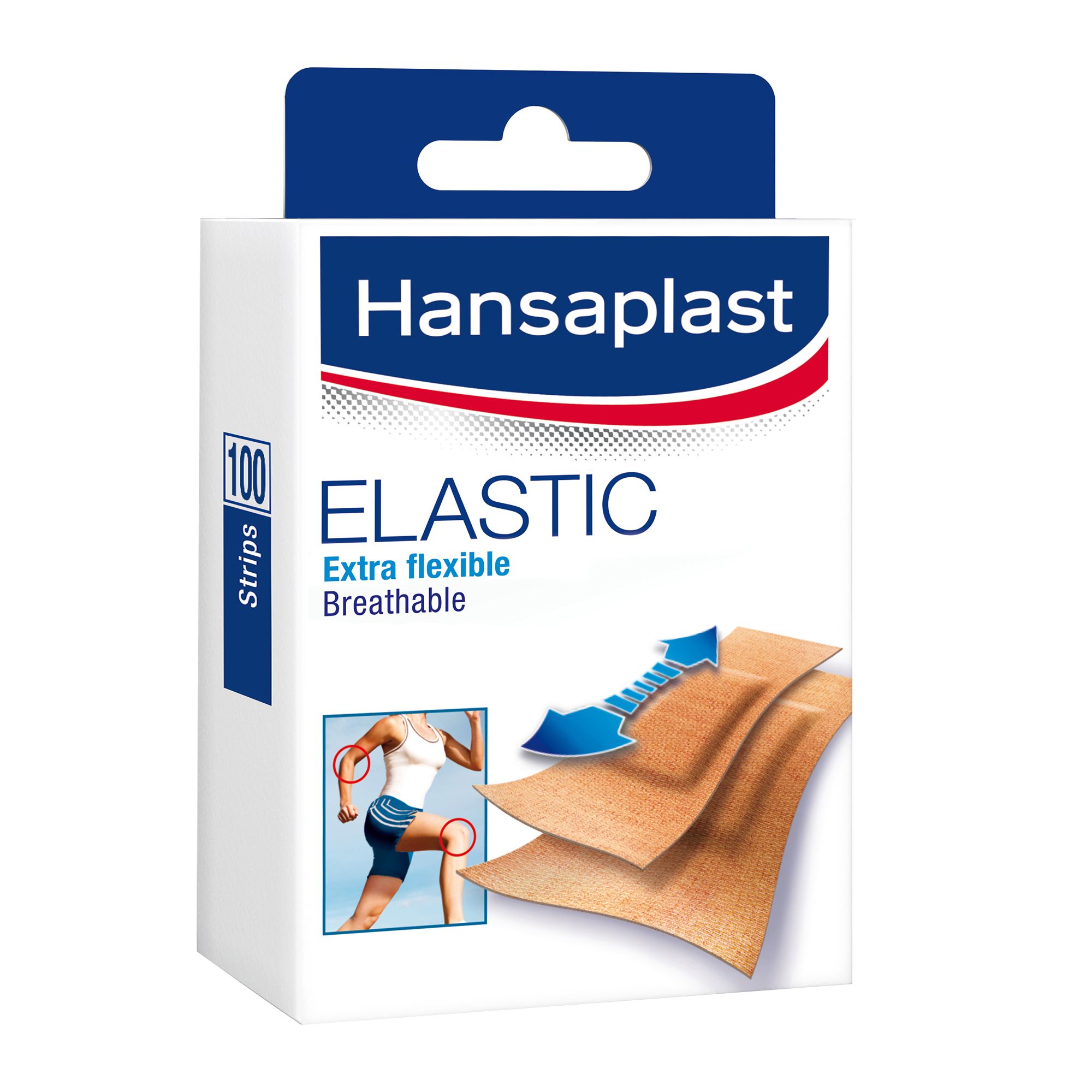 Hansaplast Elastic Strips 100&#039;s