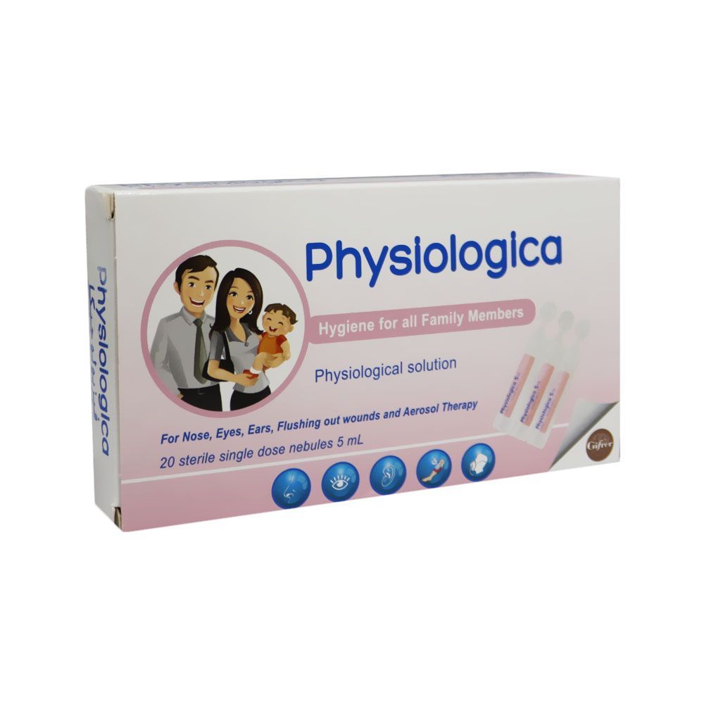 Physiologica Saline Solution 5 mL 20&#039;s