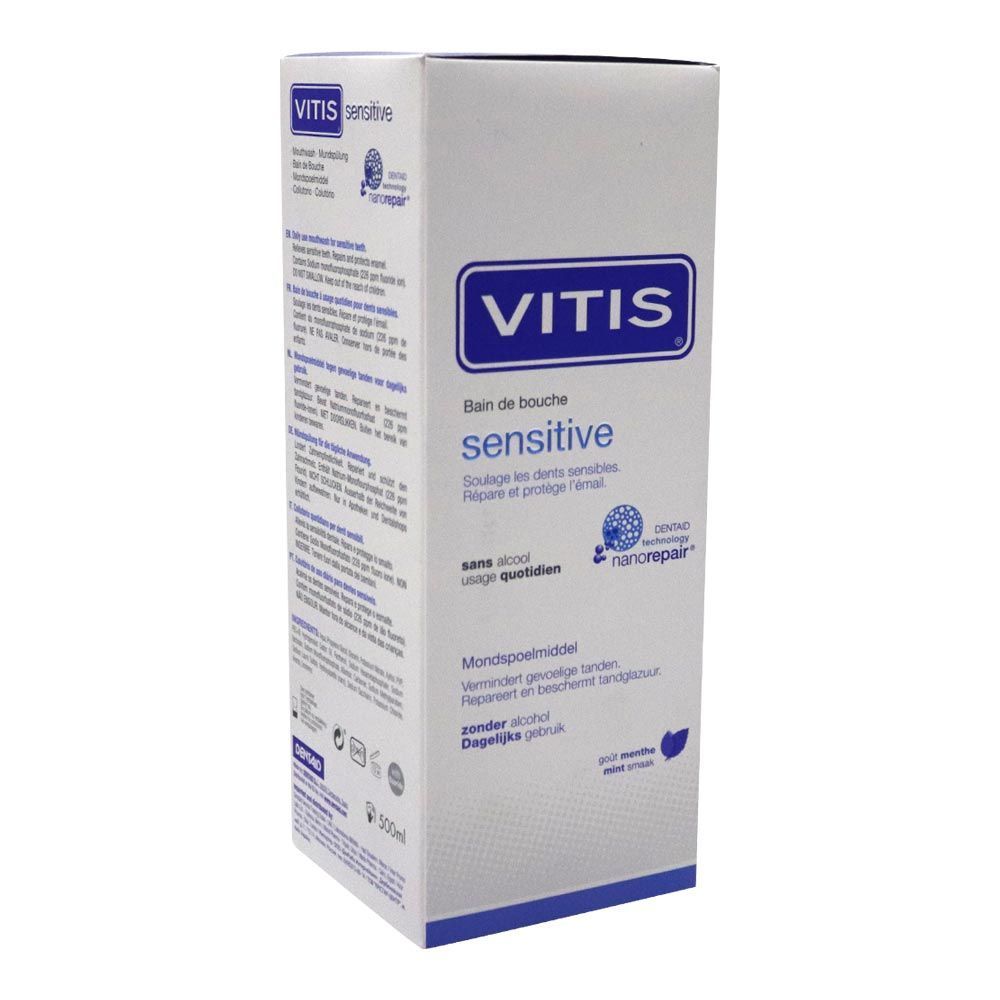 Vitis Sensitive Mouthwash 500 mL