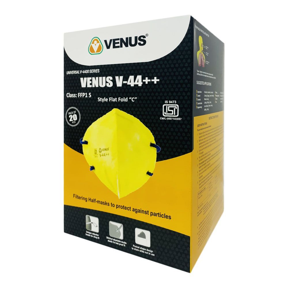 قناع ترشيح Venus V-44 ++ FFP1 20 قطعة