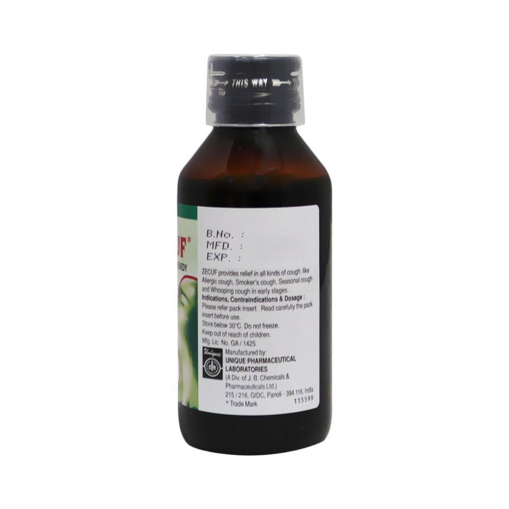 Zecuf Herbal Cough Syrup 100 mL