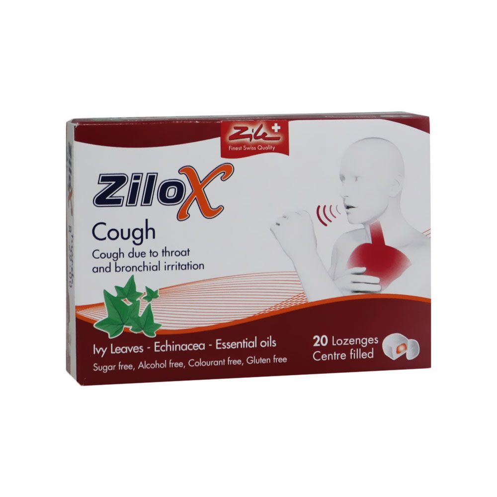 Zilox Cough Lozenges 20&#039;s