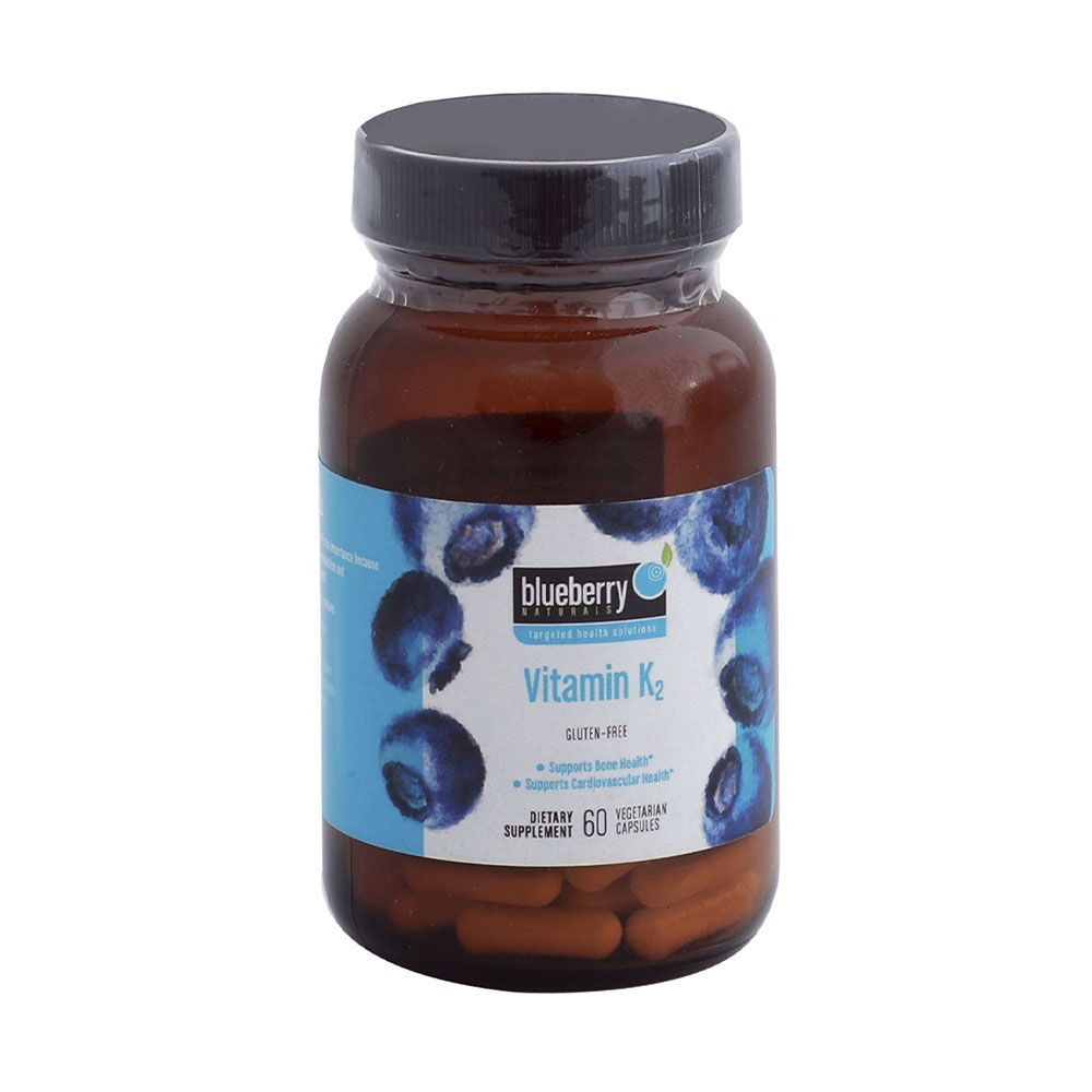 Blueberry Naturals Vitamin K2 Vegetarian Capsule 60&#039;s