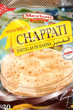 Parathas, Chapatis & Wraps