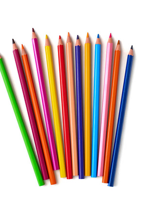 Colour Pencils & Felt Pens