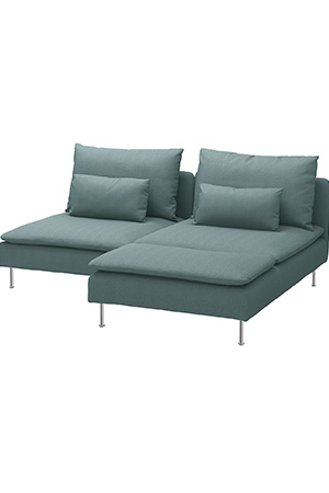 Modular fabric sofas