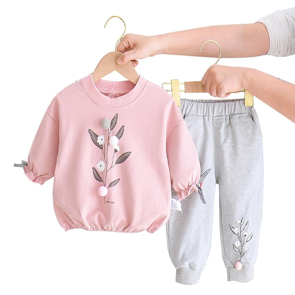 2pcs baby girls clothes sets autumn winter baby girls clothes kids tracksuits for girl suit children clothes 1 to 6 years old