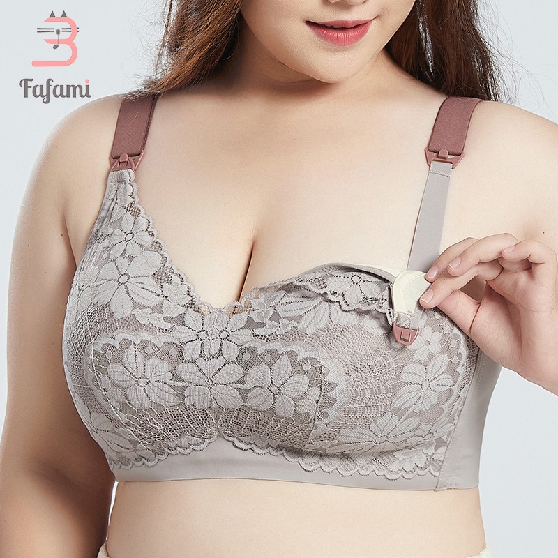 Nursing Bra Plus Size Thin Maternity Bra Latex Breastfeeding Bra For Pregnant Women Wireless Pregnancy Clothes Summer Underwear Silk Fabric,Medium Nature Cups