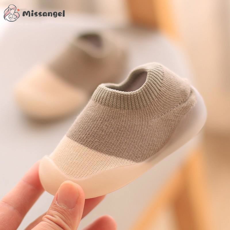 Baby Socks Shoes Infant Color Matching Cute Kids Boys Shoes Doll Soft Soled Baby Floor Socks Baby Girls First Walkers Shoes