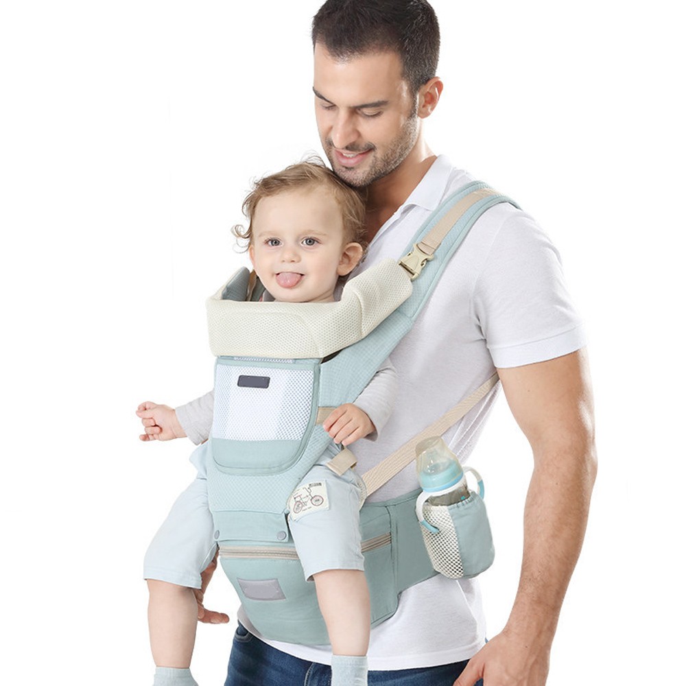 Baby Carrier Baby Bra from 0-48 Months Comfortable Carrier for Newborn Babies Seat Fits on the Waist