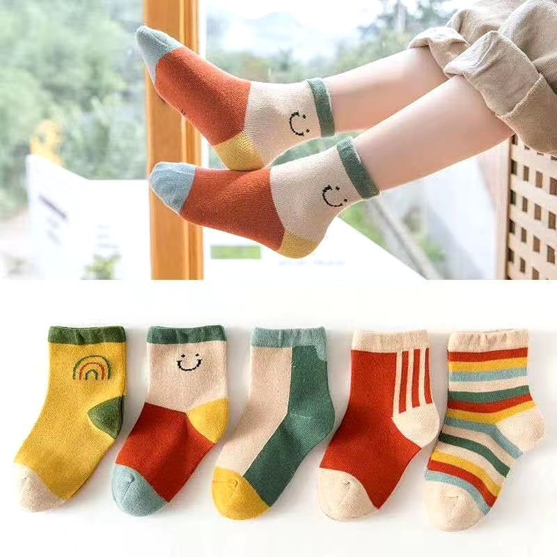 5pairs/lot Cute Baby Girls Socks Summer Cotton Children Socks Infant Toddler Baby Toddler Socks Kids Cotton Socks Calcetines Bebe