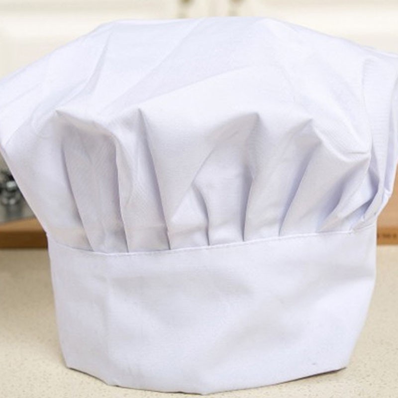 Chef Kitchen Hat Unisex Men Women Chef Waiter Uniform Hat Cooking Bakery BBQ Grill Restaurant Cook Work Cap Chef Hat Cap