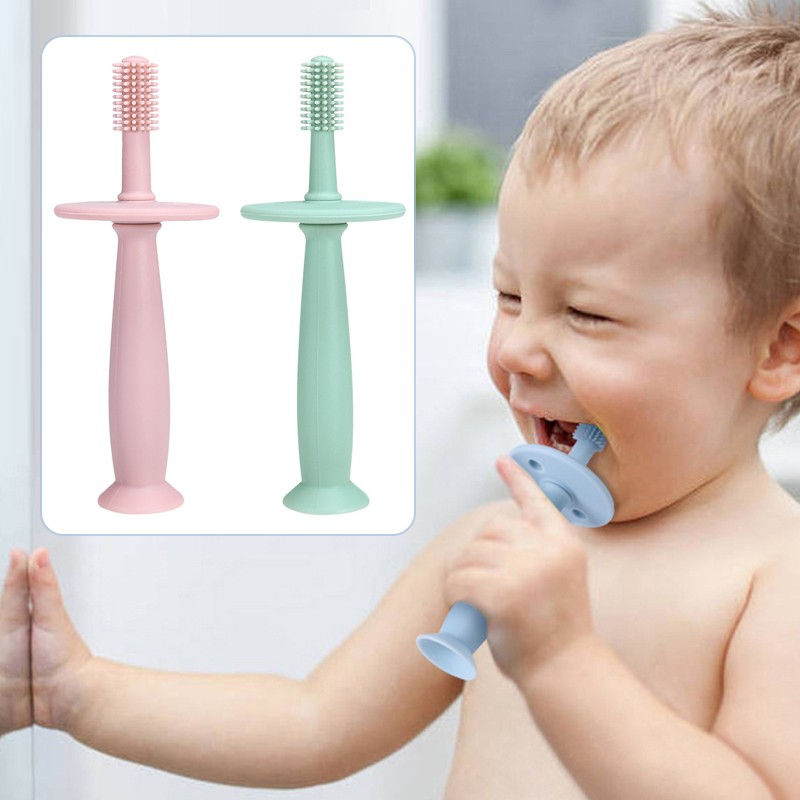 Soft Silicone Baby Toothbrush Oral Care Cleaning Toothbrush For Baby Infant Teeth Training Brush Tool Children Toothbrush Gifts