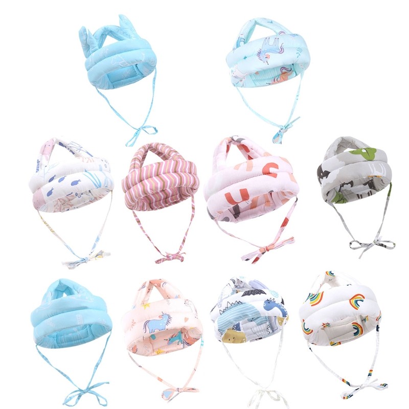 Baby Safety Helmet Cotton Head Security Anti-collision Protective Helmet Dropship