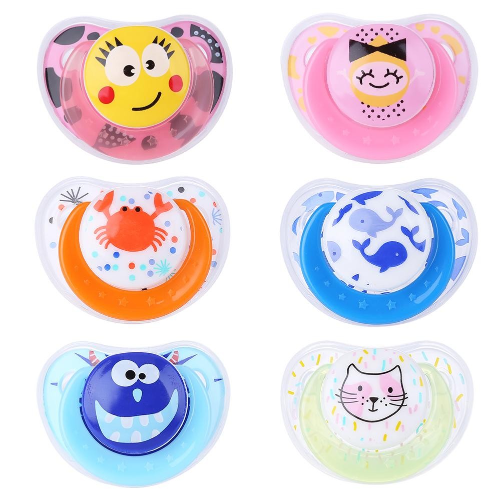 Baby Cartoon Animal Soother Soother Pacifier Baby Teether Pacifier Soother Dustproof Cover Newborn Baby Accessories