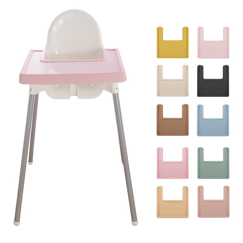 Children High Chair Placemat All-inclusive Silicone Table Mat Baby Feeding Accessories Leakproof Easy Clean BPA Free