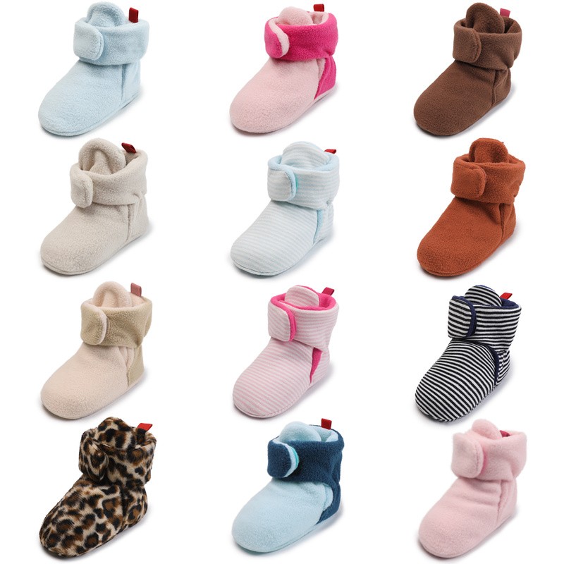 Baby Socks Shoes Baby Boys Girls Newborn First Walkers Comfortable Cotton Soft Anti-slip Multicolor Toddler Sneakers