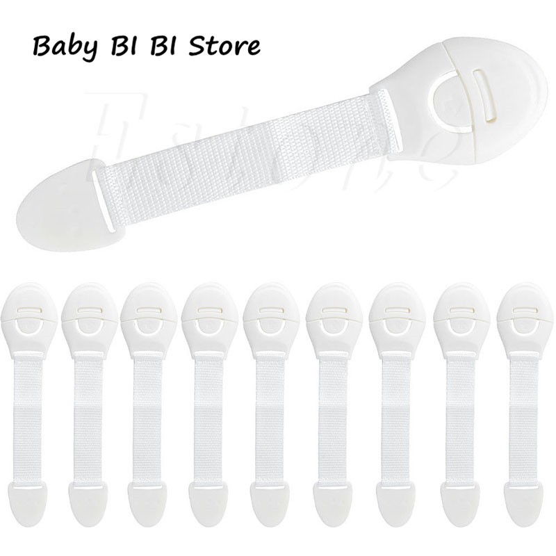 10pcs Baby Infant Baby Kids Toddler Safety Door Cabinet Drawer Cupboard Locks