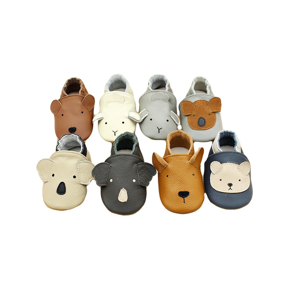 Baby Moccasins Mixed Styles Soft Baby Shoes Leather Comfort Infant Shoes For 0-24 Months