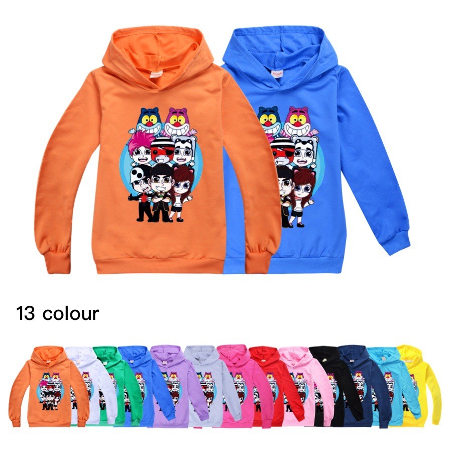 WGF Team Leon Kids Boutique Clothing Cotton Baby Boys T-Shirt Teenae Hoodies Shirt For Girls Spring Clothes For Baby Girls