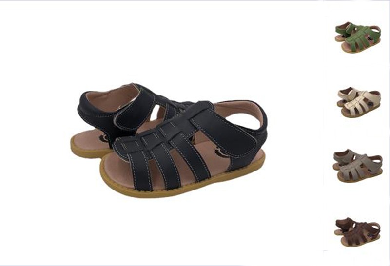 Tipsietoe 2022 Summer Kids Shoes Boys Sandals Sport Breathable Mesh Casual Baby Sandals Soft Bottom Non-slip