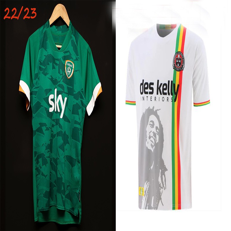 2022/23 Ireland Republic Home Football Jersey Bohemian Bob Marley Inspired Away T-Shirt G.KALLY L.BURT