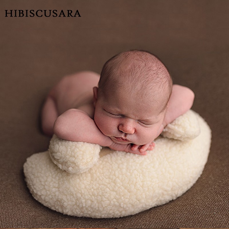 Newborn Baby Photography Props Fleece Pillows Included Baby Photography Equipment Photo Studio Accessories Decorative Stabilizers