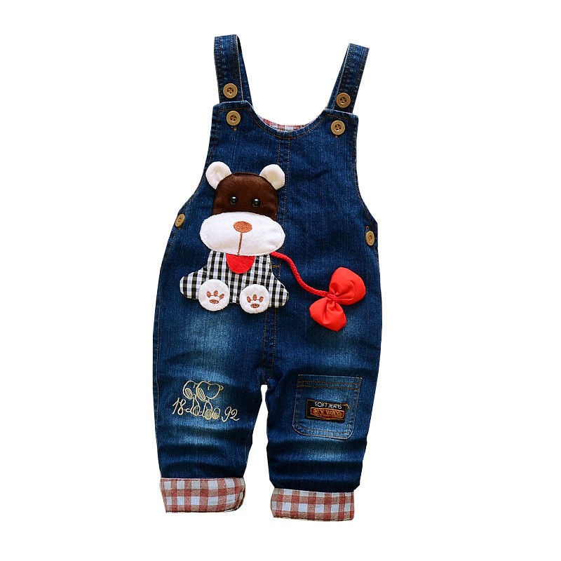 IENENS baby boy boys long pants denim overalls dungarune kids baby boy jeans jumpsuit clothing fittings clothing trousers