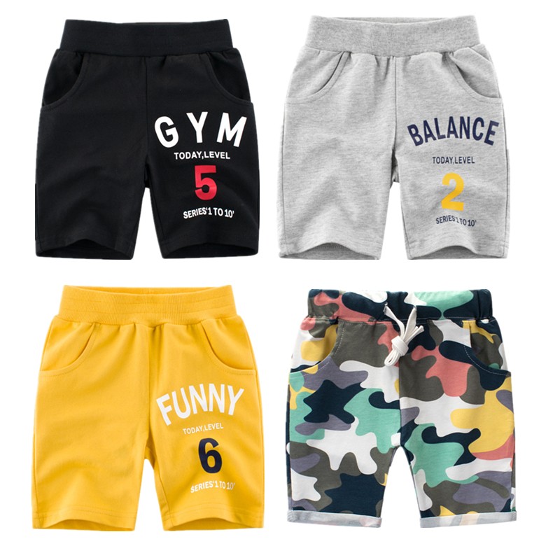 New Fashion Summer Children's Cotton Shorts For Boys Short Baby Pants Kids Beach Short Casual Tracksuit Shorts Baby Boys