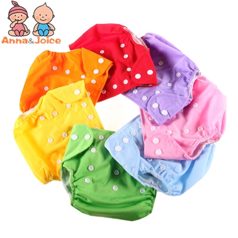 10pcs/lot Summer Kids Infant Reusable Washable Baby Nappy Cover Adjustable Cloth Diaper