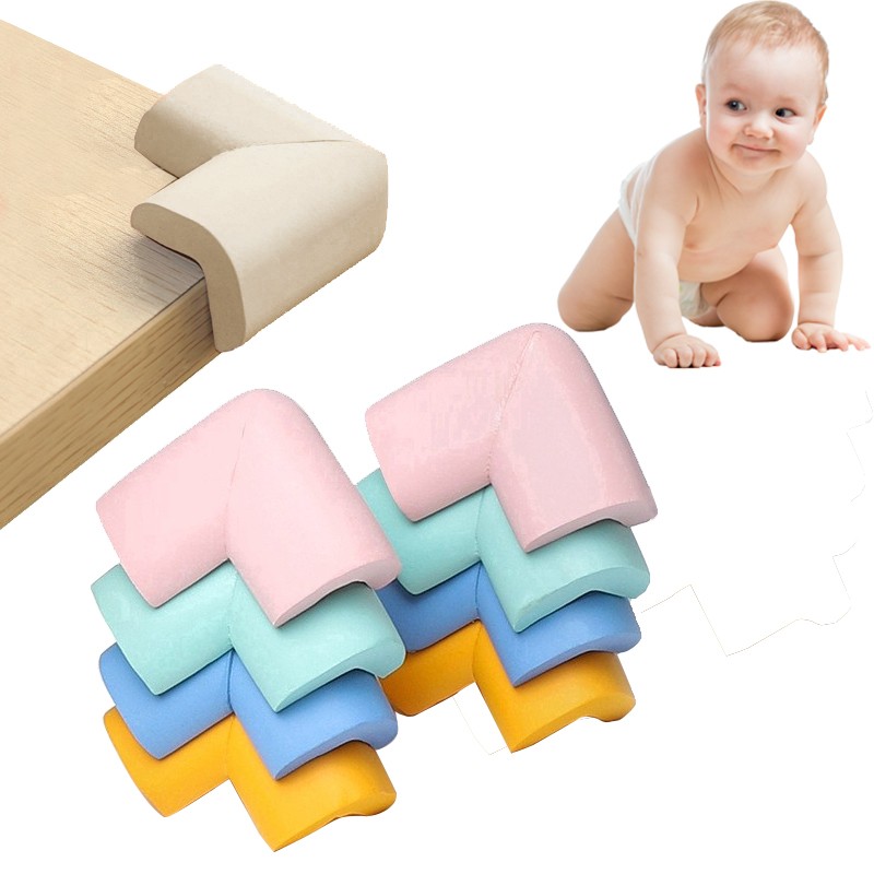 4pcs/set Baby Safety Table Side Protection Soft Infant Collision Corner Protector Children Home Safety Furniture Corners