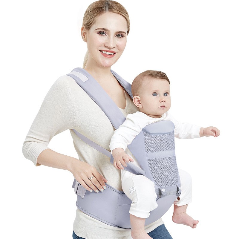 Ergonomic Baby Back Carrier 0-48 Months With Hip Seat Newborn Multifunctional Infant Waist Carrier Kangaroo Baby Carrier