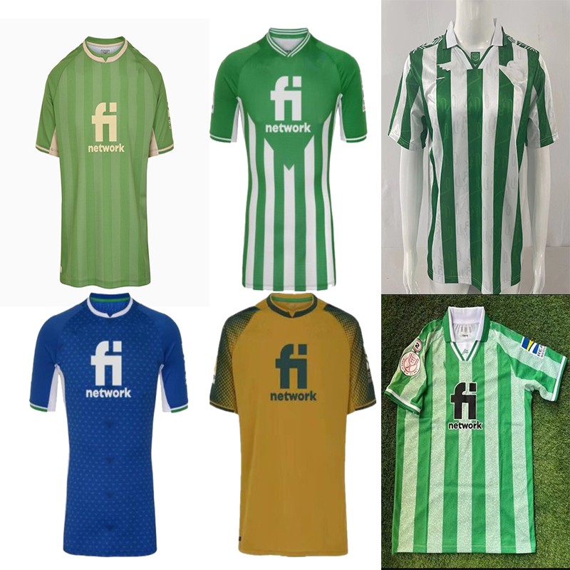 Men + Kids 2022/23 T-Shirt JOAQUIN Betis Sustainable Group Home Away Jersey Football Shirt BARTRA CHANNEL FEKIR Football Shirt