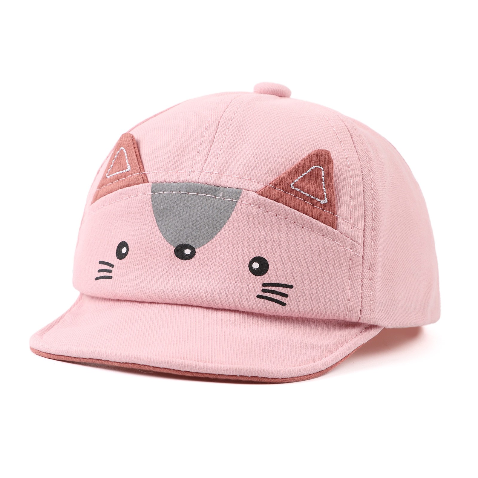 Spring summer new cartoon cute animal infant fox hat soft sun hat boys girls comfortable baseball cap