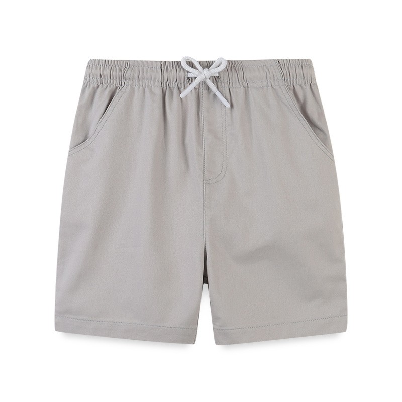 Boys Shorts Summer Loose Shorts Teen Trousers Shorts Boys Casual Cargo Short Pants Kids Elastic Waist Cotton Pants