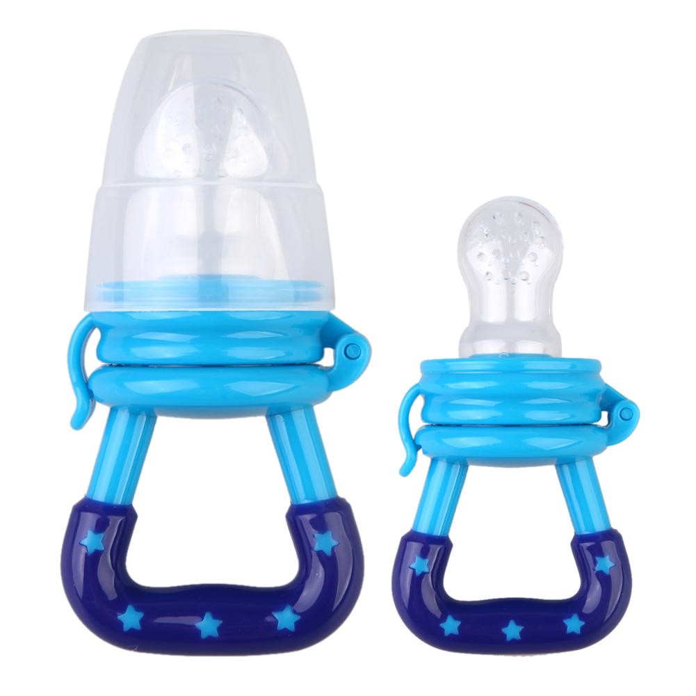 3 in 1 Baby Nipple Fresh Food Fruit Milk Feeding Bottles Nibbles Learn Feeding Drinking Water Straw Handle Teething Pacifier