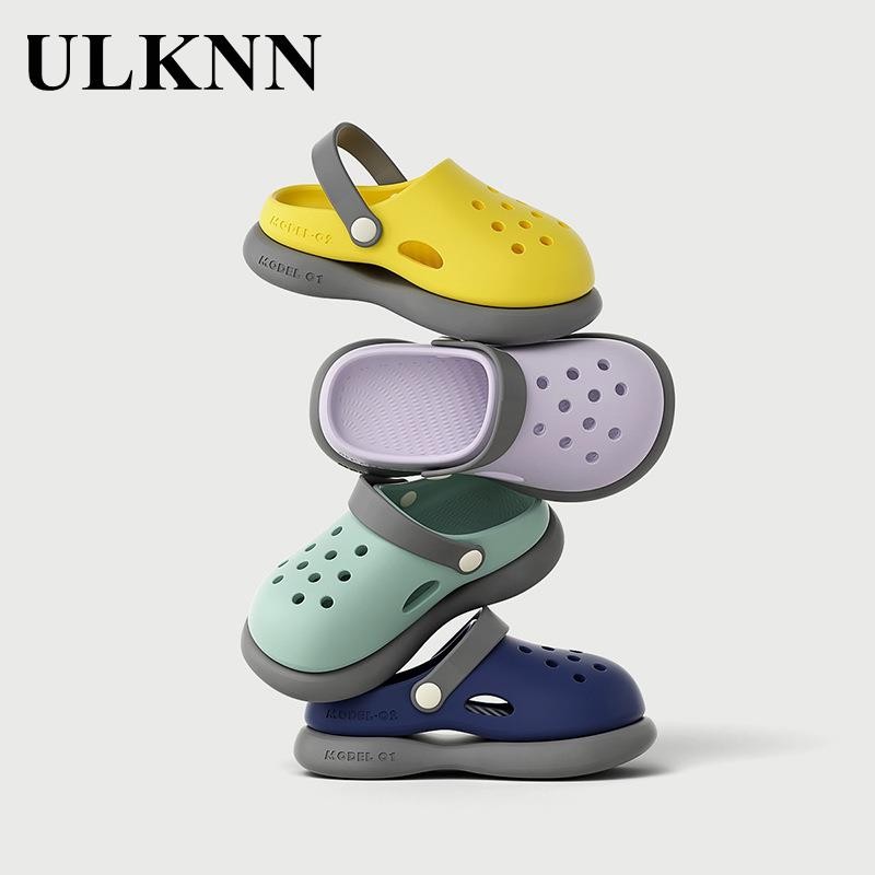 kids beach shoes boy outdoor sandal baby girls slippler round toe unisex children garden shoes light boys indoor shoes