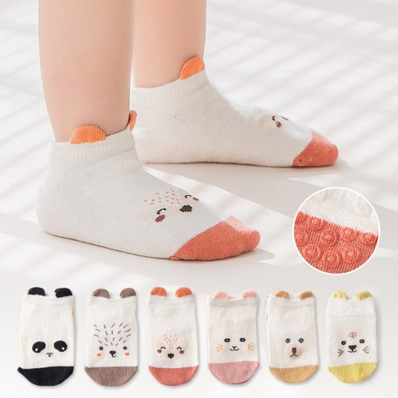 Comfortable Baby Anti Slip Cartoon Floor Socks Autumn Spring Summer Newborn Socks Kids Baby Girl Boy Indoor Sock