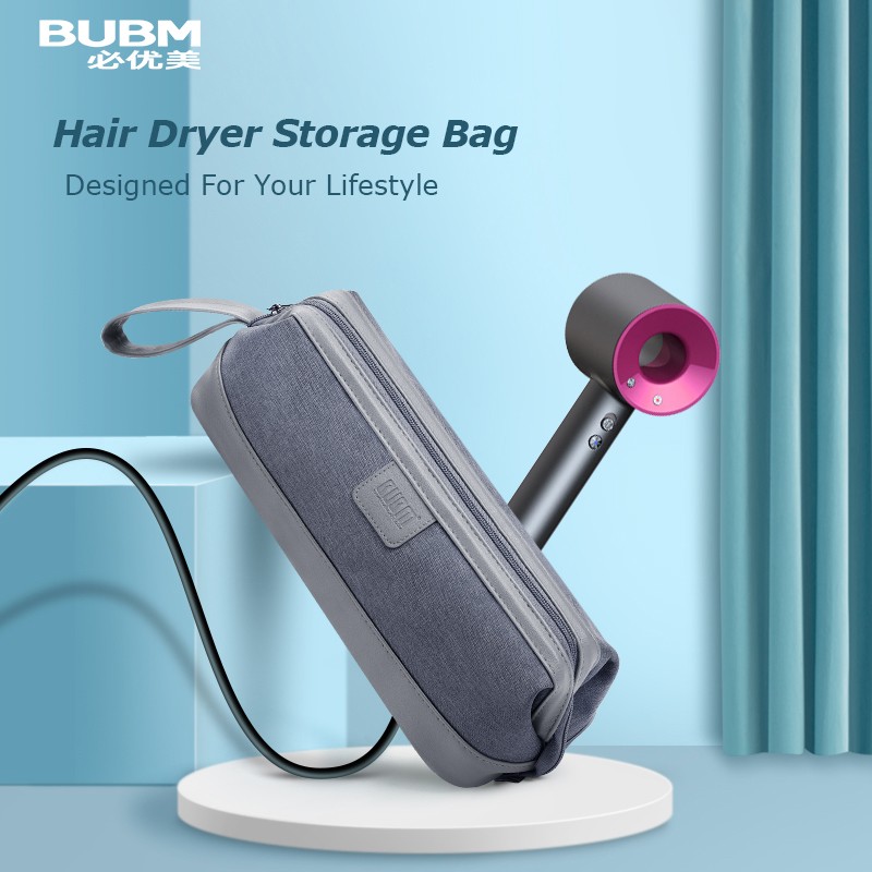 BUBM - Dyson Supersonic Hair Dryer Storage Bag, Travel Organizer Bag, Protective Bag, Gift