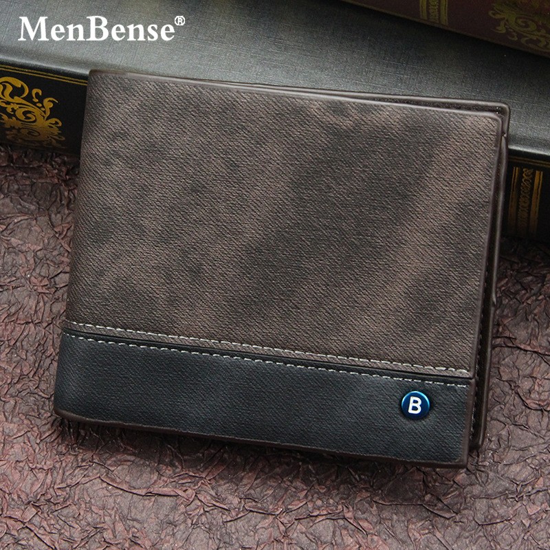 New Leather Men Wallets High Quality Zipper Short Desigh Card Holder Male Purse Vintage Coin Holder Men Wallets Cards Protectors