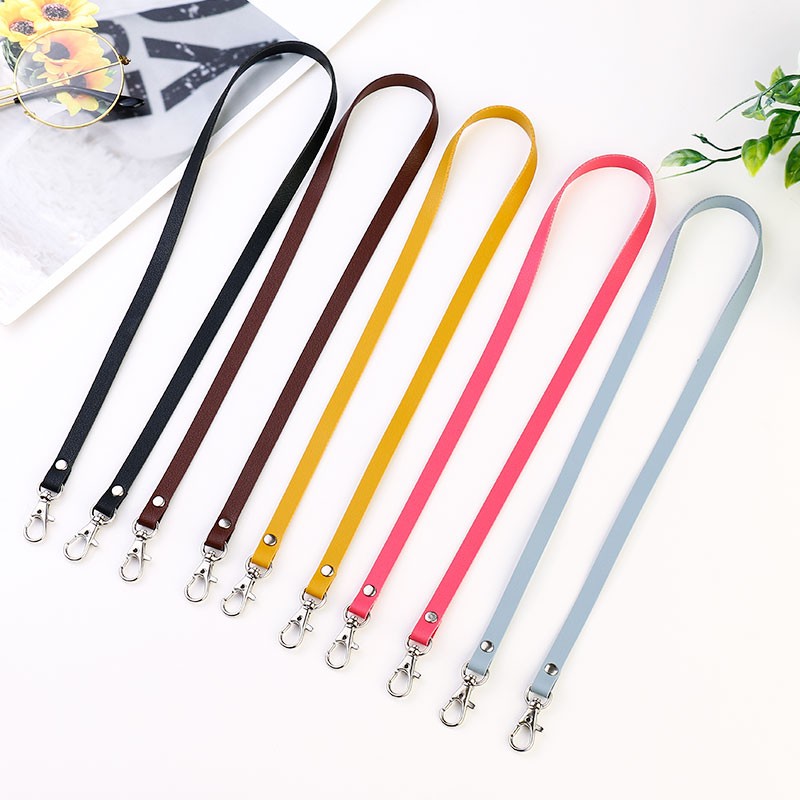 Solid Color Mask Lanyard Casual Crossbody Shoulder Strap Cell Phone Bag Lanyard Bag Handle Strap Replacement Strap