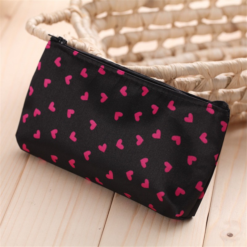 1pc Small Woman Cosmetics Make Up Bag Multifunction Storage Bags For Outdoor Travel Home Supplies New