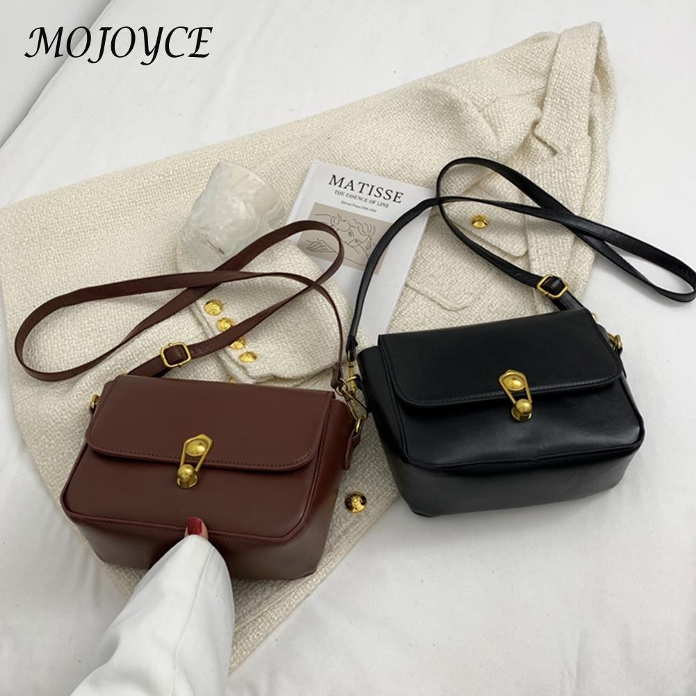 Women Shoulder Bag PU Leather Solid Color Casual Bags Fashion Ladies Small Wallet Mobile Phone Bag Flap Messenger Bag