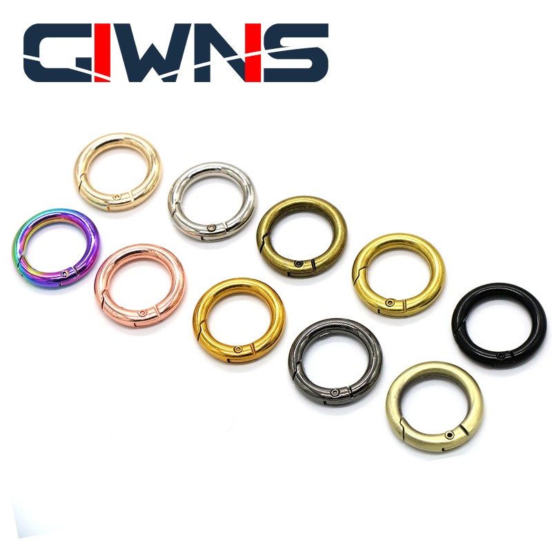 5pcs Fashion Luggage Accessories Connection Buckle Open Ring Inner Diameter 38mm